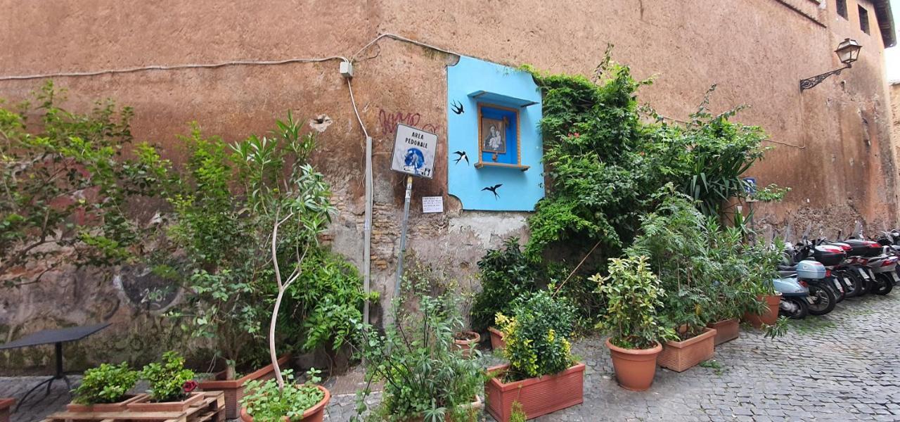 Enchanting Loft In Trastevere Rom Exteriör bild