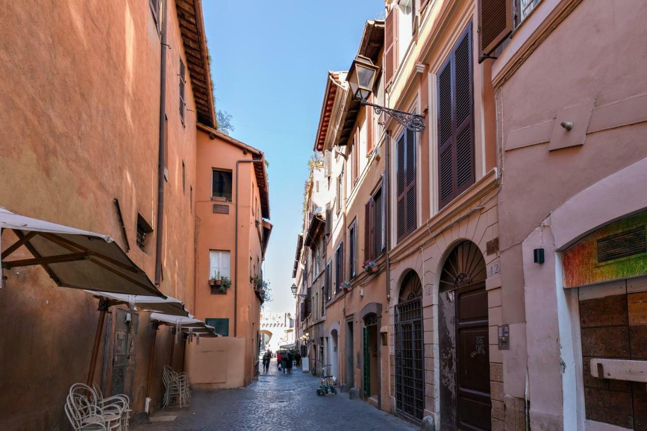 Enchanting Loft In Trastevere Rom Exteriör bild